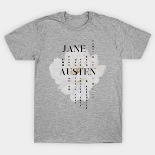 Jane Austen novels design T-Shirt